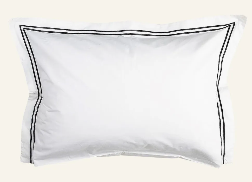 Milano percale tyynyliina valkoinen