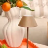 Millie LED-pöytälamppu ruskea