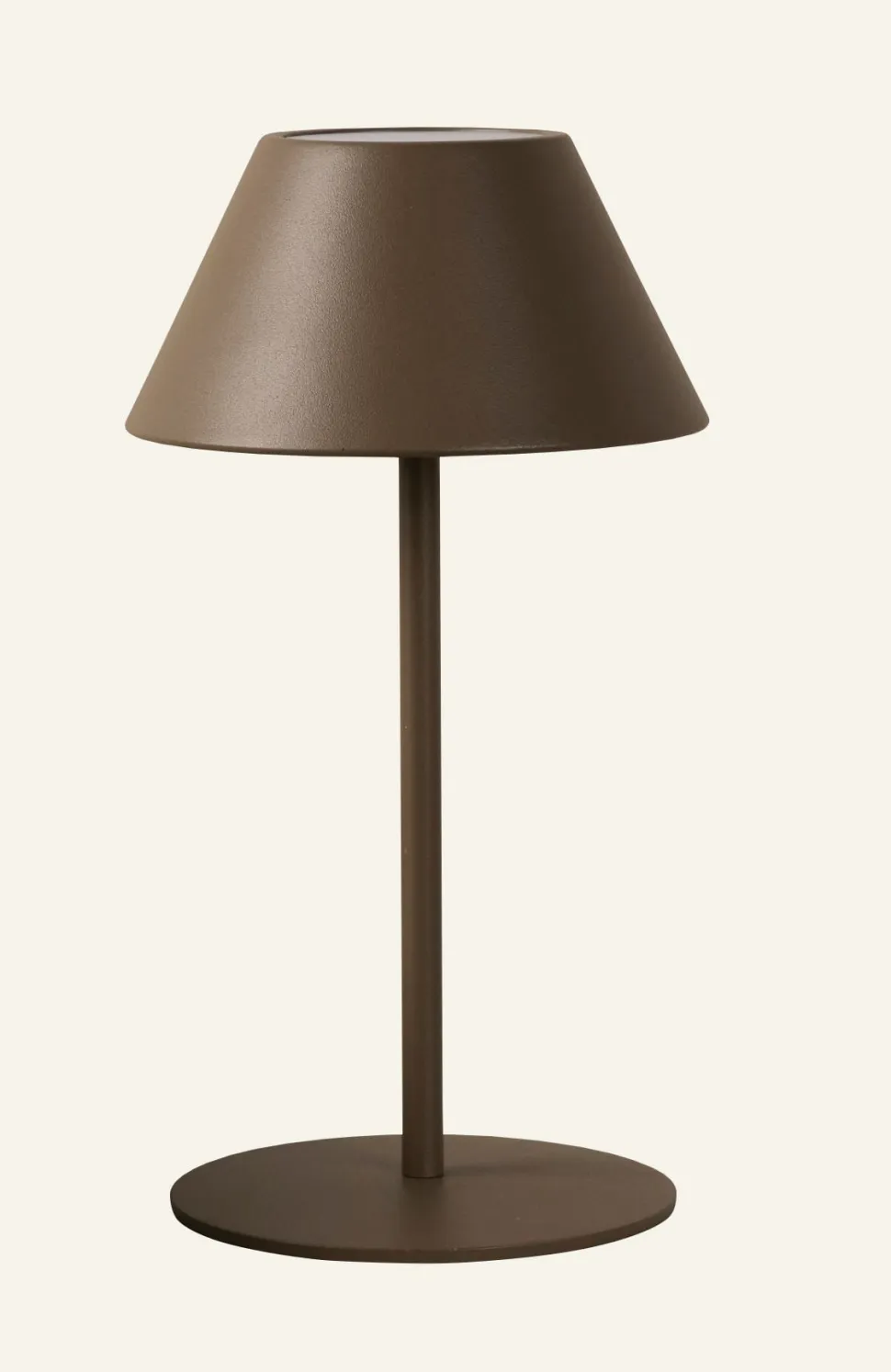 Millie LED-pöytälamppu ruskea