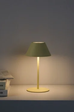 Millie LED-pöytälamppu vaaleankeltainen