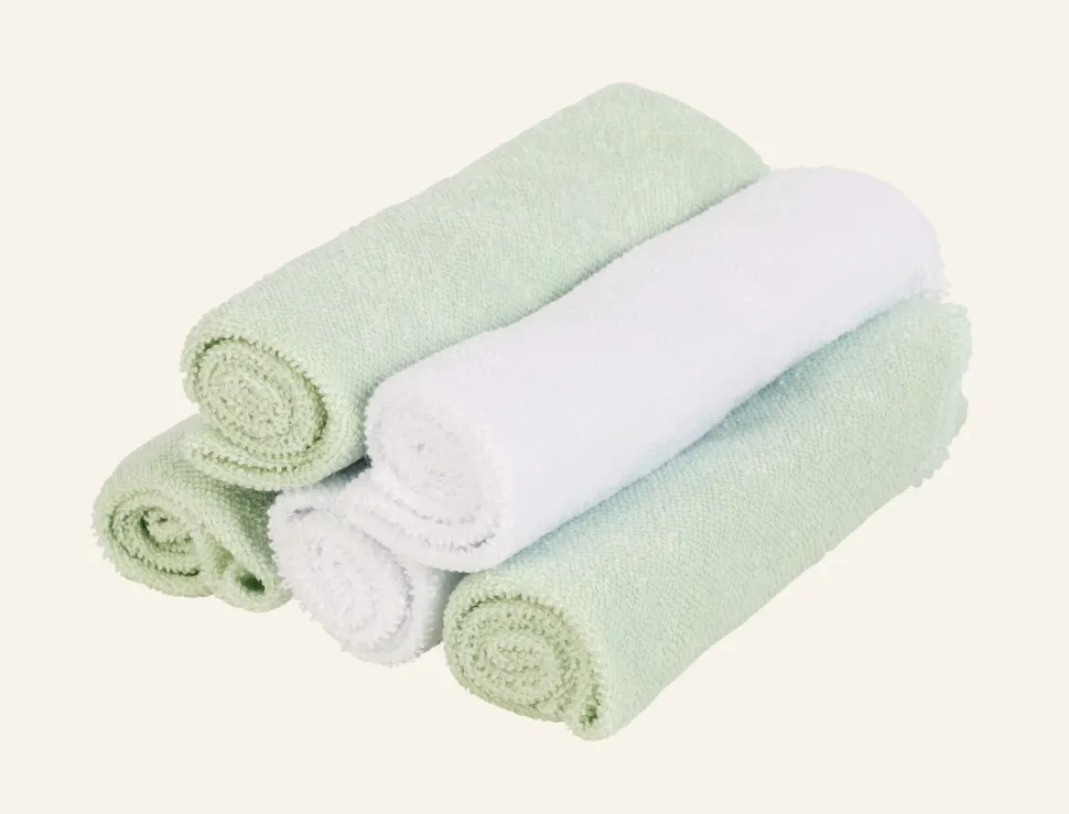 Mio 5pk froteepyyhe mintunvihreä
