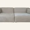 Moduulisohva 2 osaa divaani harmaa - 228x154x73 cm