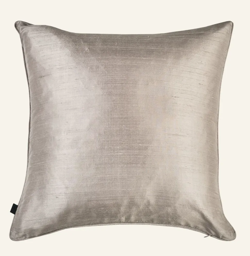 Mulbury silk koristetyynynpäällinen harmaanruskea