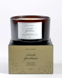 Neroli Gardenia large tuoksukynttilä hiekka