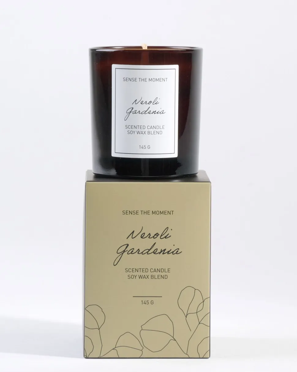 Neroli Gardenia tuoksukynttilä hiekka
