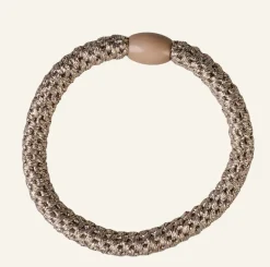 Nina glitter hiuslenkki pronssi