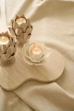 Nina kynttilälyhty beige