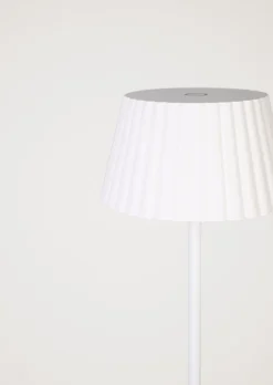 Nymera Ladattava lattiavalaisin valkoinen