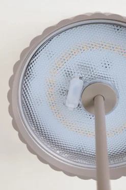 Nymera LED-pöytälamppu harmaanruskea