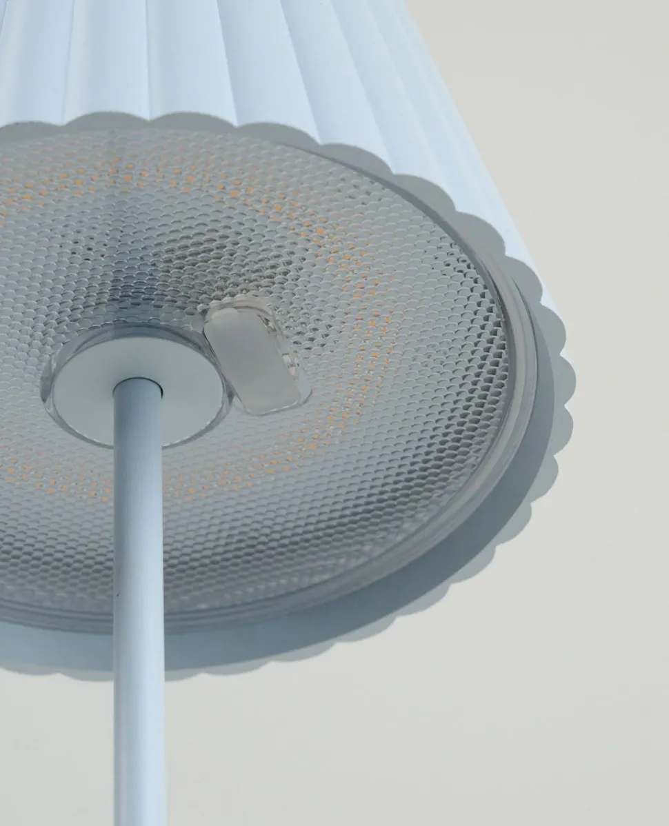 Nymera LED-pöytälamppu vaaleansininen