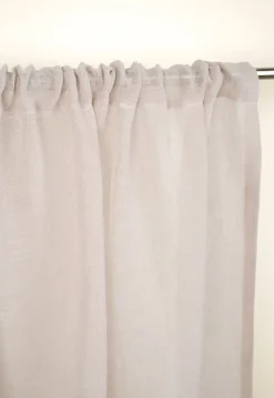 Otto pitkä verhokappa vaalean beige
