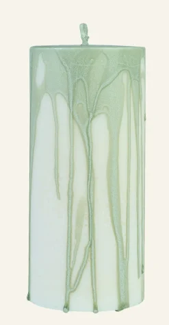 Overdripped pöytäkynttilä vihreä