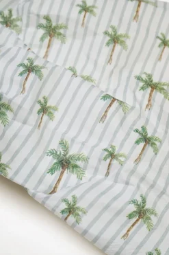 Palm stripes paperiservetit moniväri/vihreä