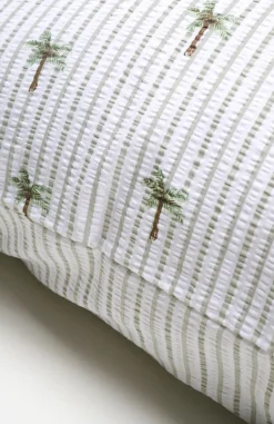 Palms tyynyliina kreppipuuvillaa moniväri