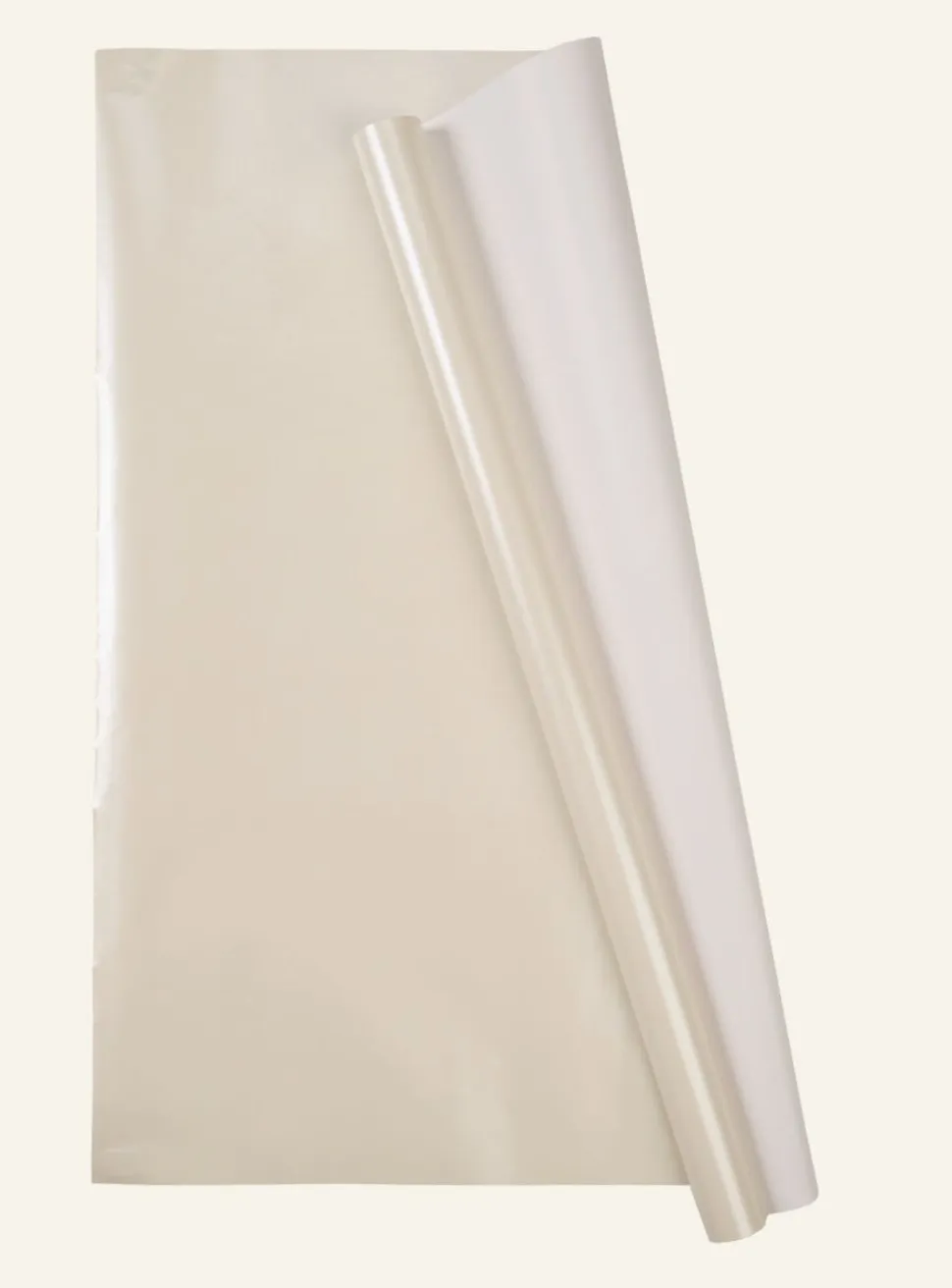 Pearly cream lahjapaperi creme