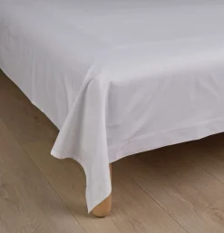 Percale aluslakana valkoinen