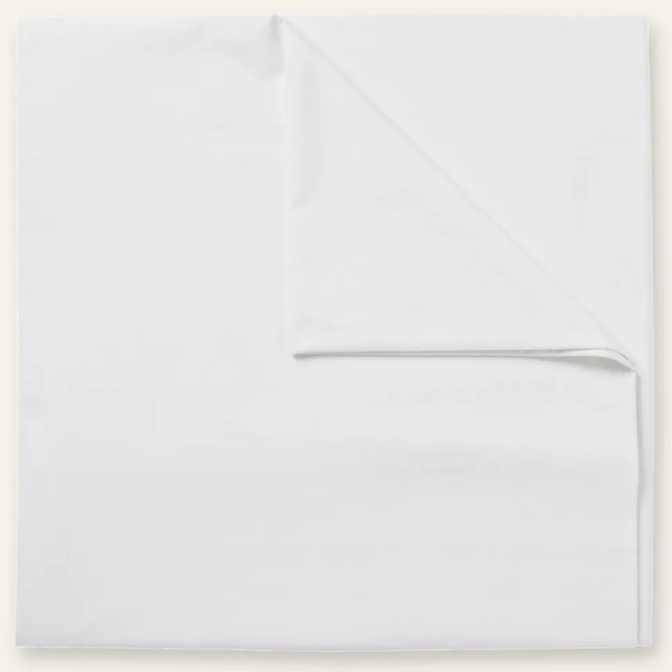 Percale aluslakana valkoinen
