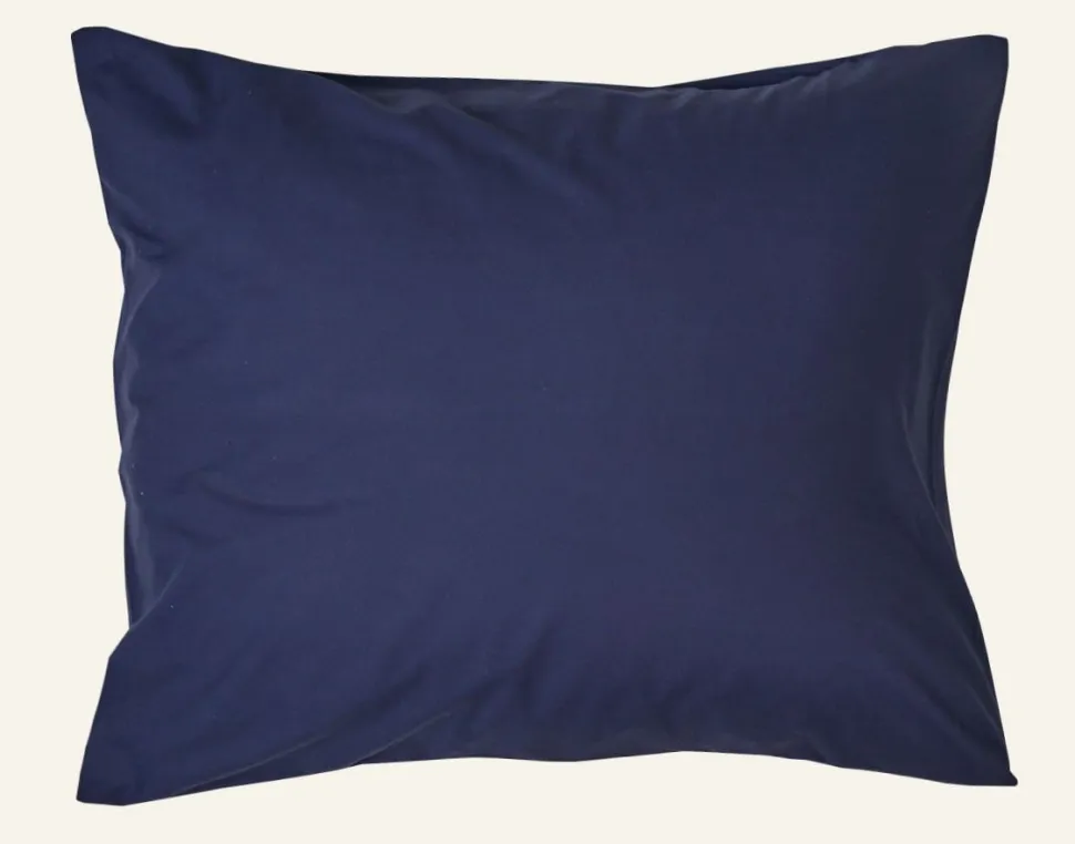 Percale tyynyliina percalea tummansininen