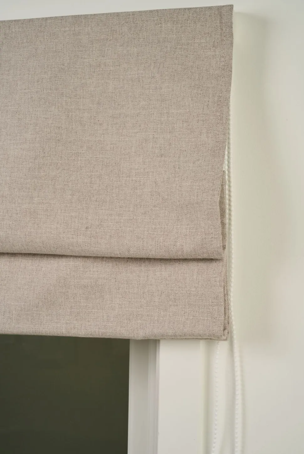 Pimentävä laskosverho beige - 60x160 cm