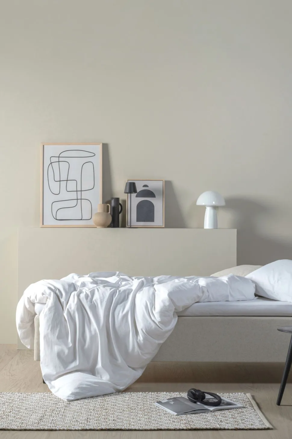 Päivävuode luonnonväri - 90x200 cm