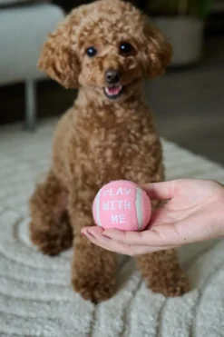 Play with me tennispallo roosa