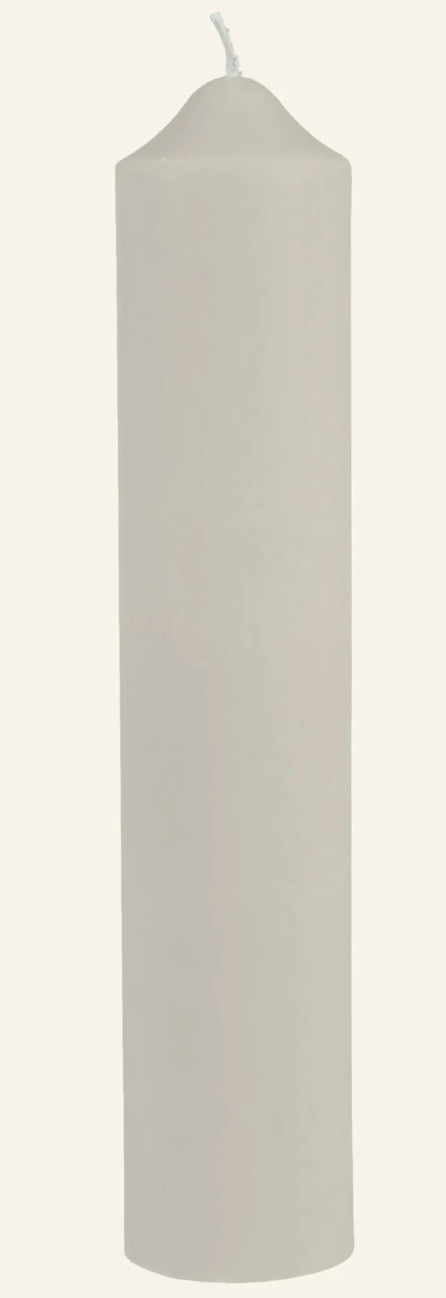 Premium kruunukynttilä beige