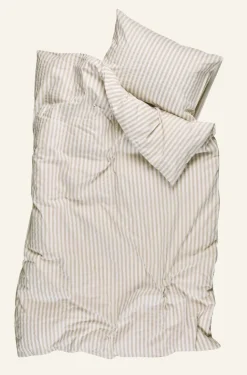 Pussilakanasetti puuvillaa beige - 150x210 cm/50x60 cm