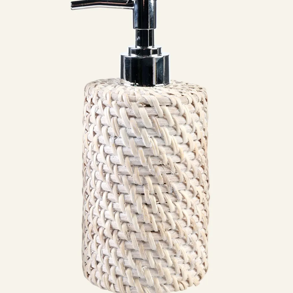 Rattan saippuapumppu luonnonväri