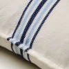 Sailor stripe koristetyynynpäällinen tummansininen
