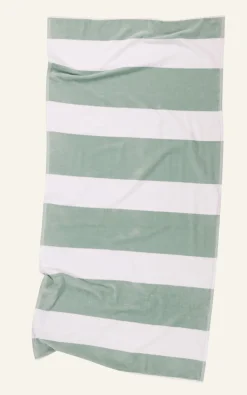 Sailor Stripe kylpypyyhe Aqua