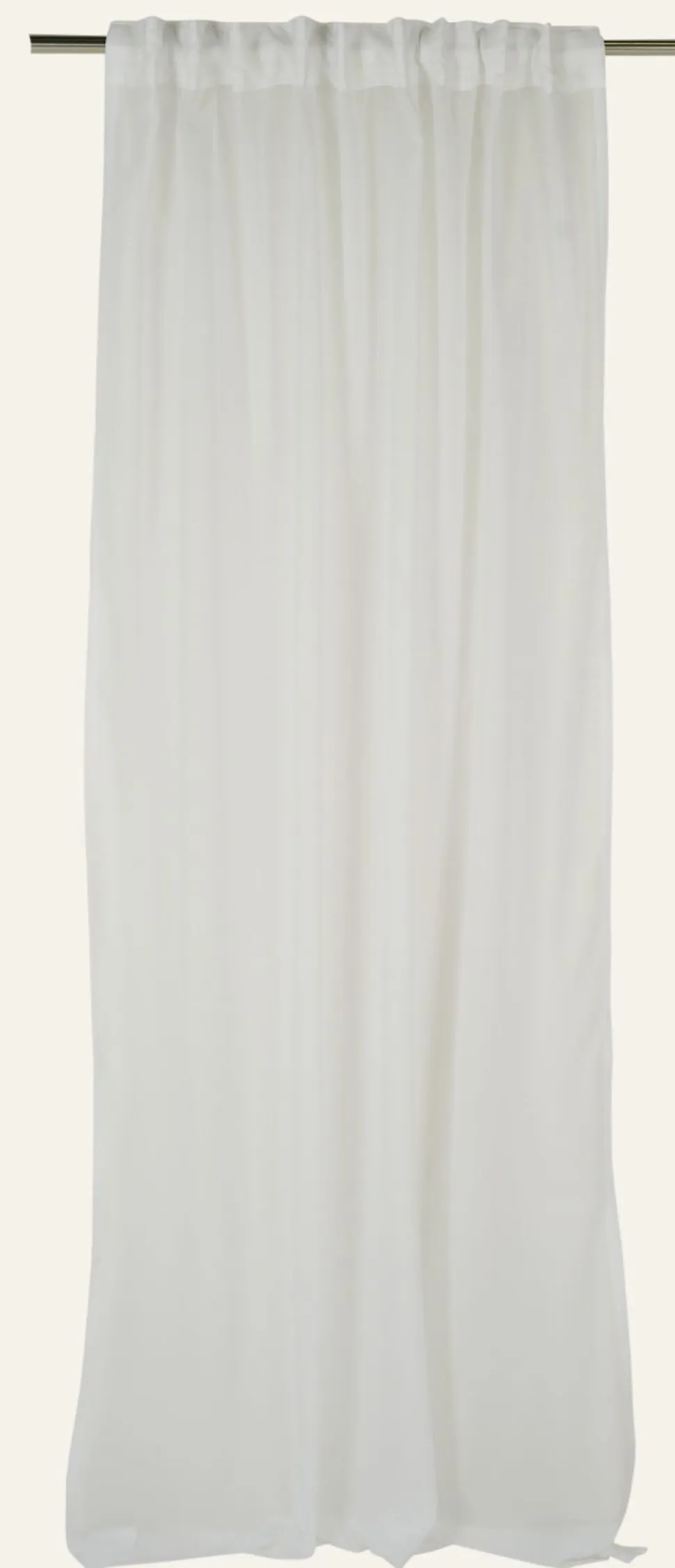 Sally Stores verho valkoinen