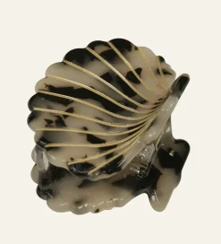 Scallop hiusklipsi ruskea