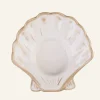 Sea shell kynttilälyhty beige