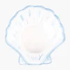 Sea shell kynttilälyhty vaaleansininen