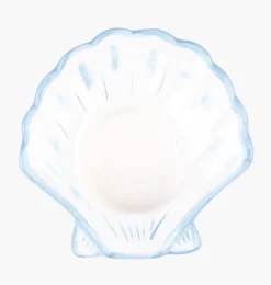 Sea shell kynttilälyhty vaaleansininen
