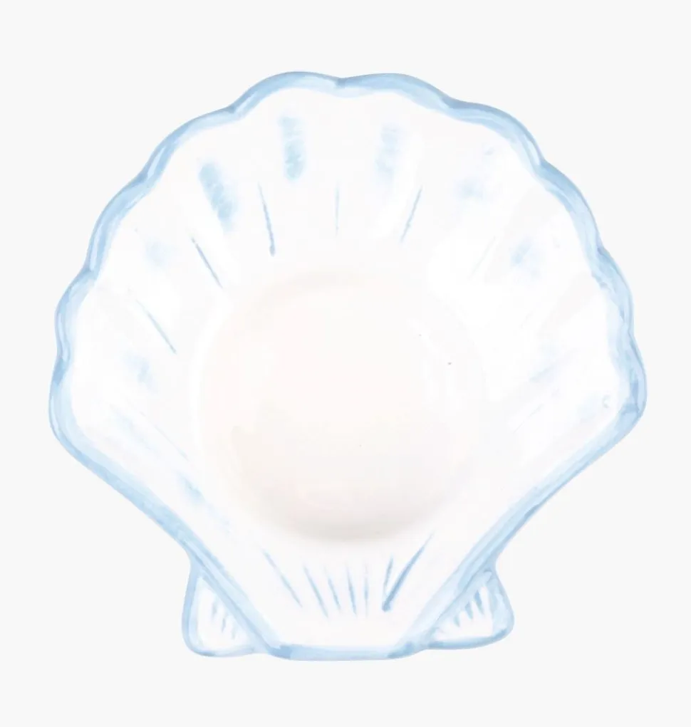 Sea shell kynttilälyhty vaaleansininen