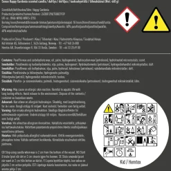 Sense Happy Gardenia tuoksukynttilä hopea