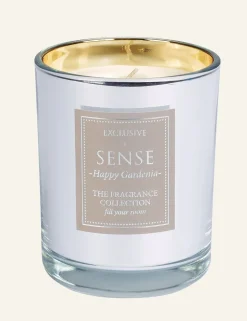 Sense Happy Gardenia tuoksukynttilä hopea