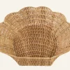 Shell rattan kori luonnonväri
