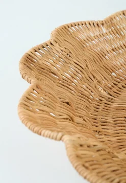 Shell rattan kori luonnonväri