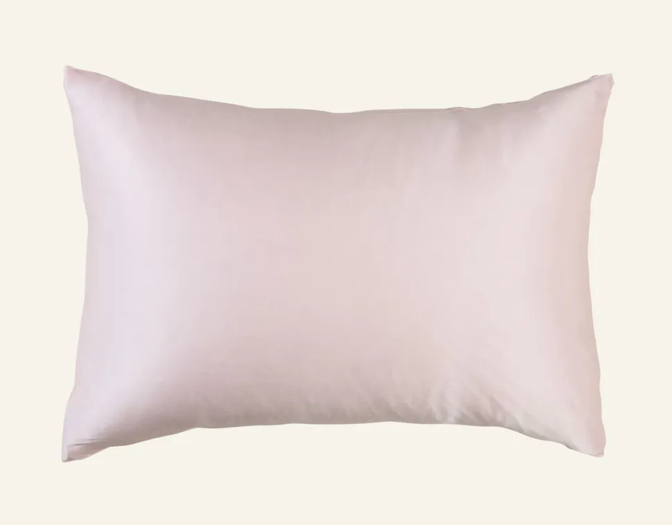 Sleep silkki tyynyliina puuteriroosa