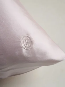 Sleep silkki tyynyliina puuteriroosa
