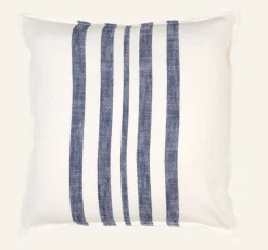 Smillan midi stripe koristetyyny mariininsininen