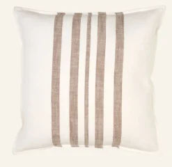 Smillan midi stripe koristetyyny ruskea