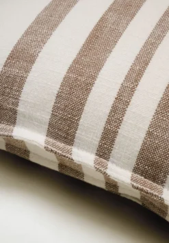 Smillan midi stripe koristetyyny ruskea