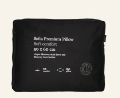 Sofia korkea untuvatyyny valkoinen