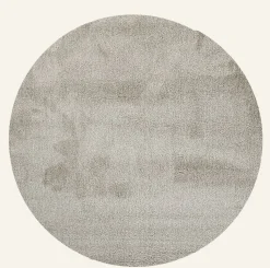 Soft pyöreä matto moniväri/beige