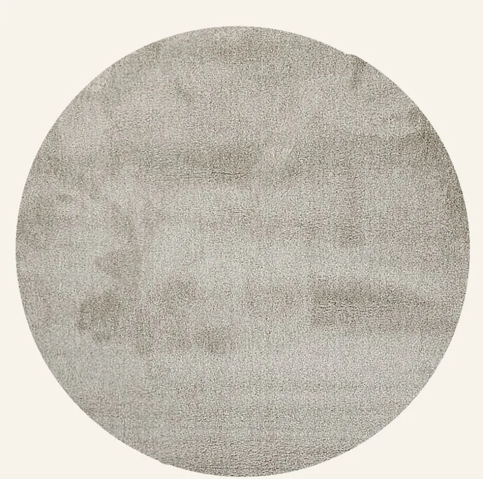 Soft pyöreä matto moniväri/beige