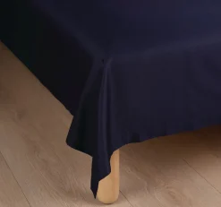 Soft Satin aluslakana tummansininen