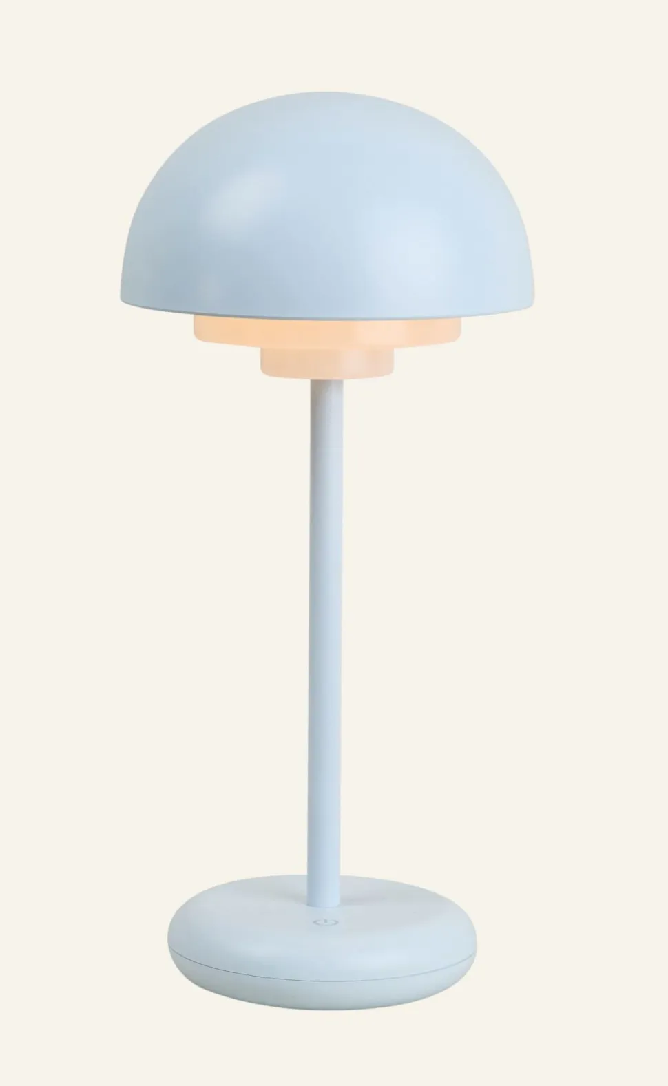 Solara LED-pöytälamppu vaaleansininen